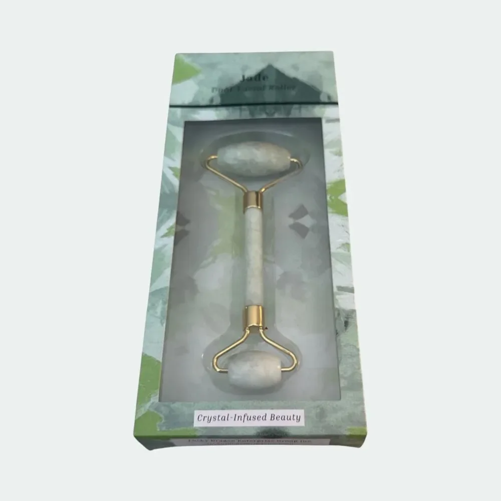 Facial Massage Jade Roller Slimming Face Body Eye Head Neck Beauty Best Tool